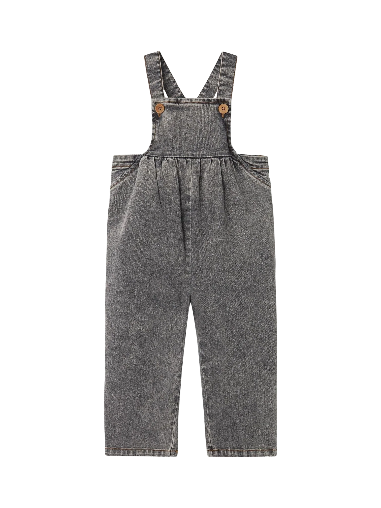 Lil Atelier | Tuinbroek Tems light grey denim