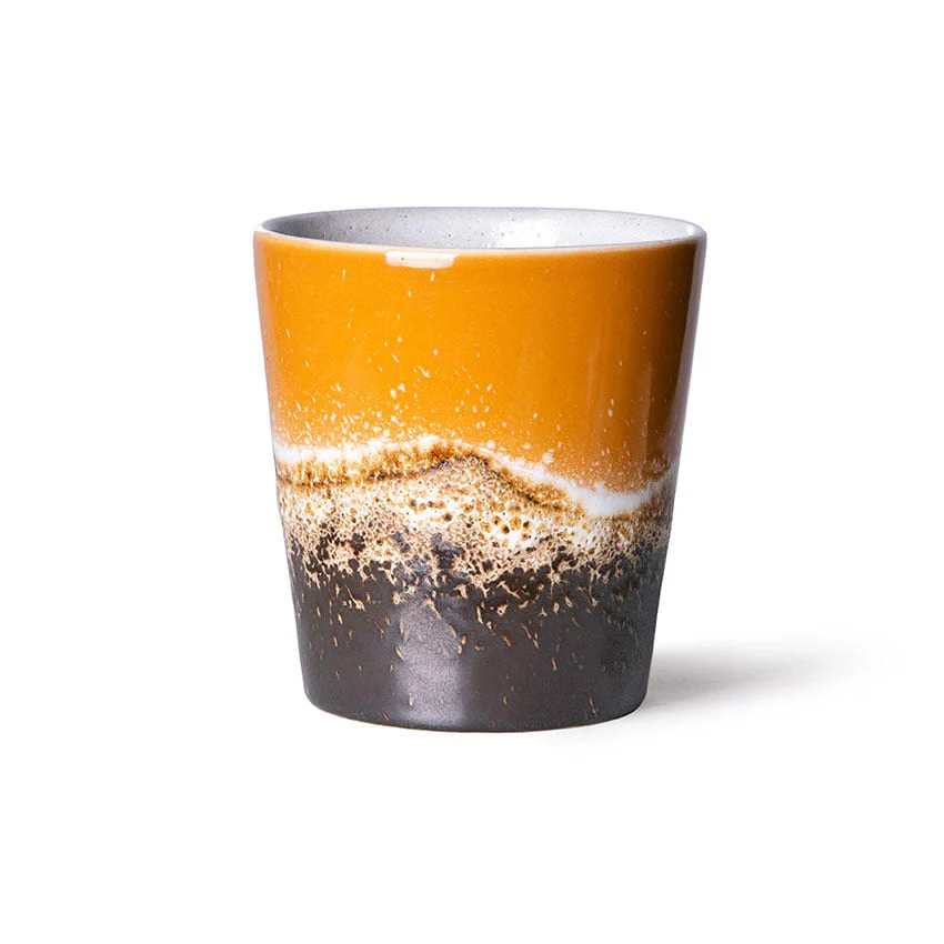 HK Living | 70’s servies koffiekopje Fire