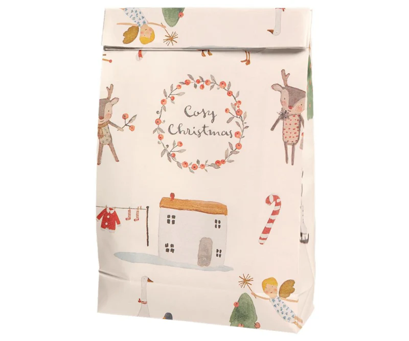 Maileg – Cadeauzakje “Cozy Christmas” -Groot. Maileg – Cadeauzakje “Cozy Christmas” -Groot.