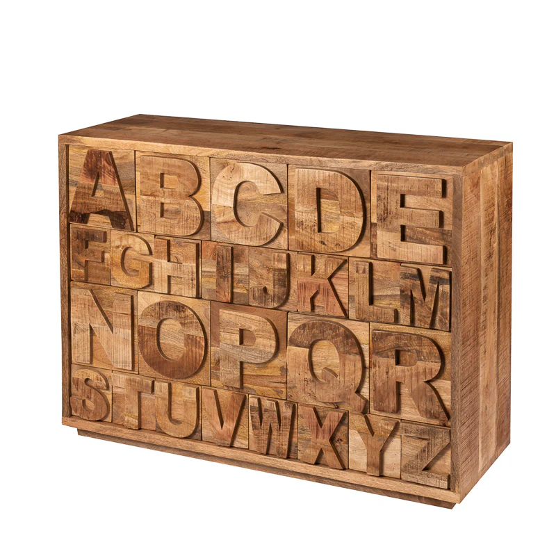 Dressoir Alfabet