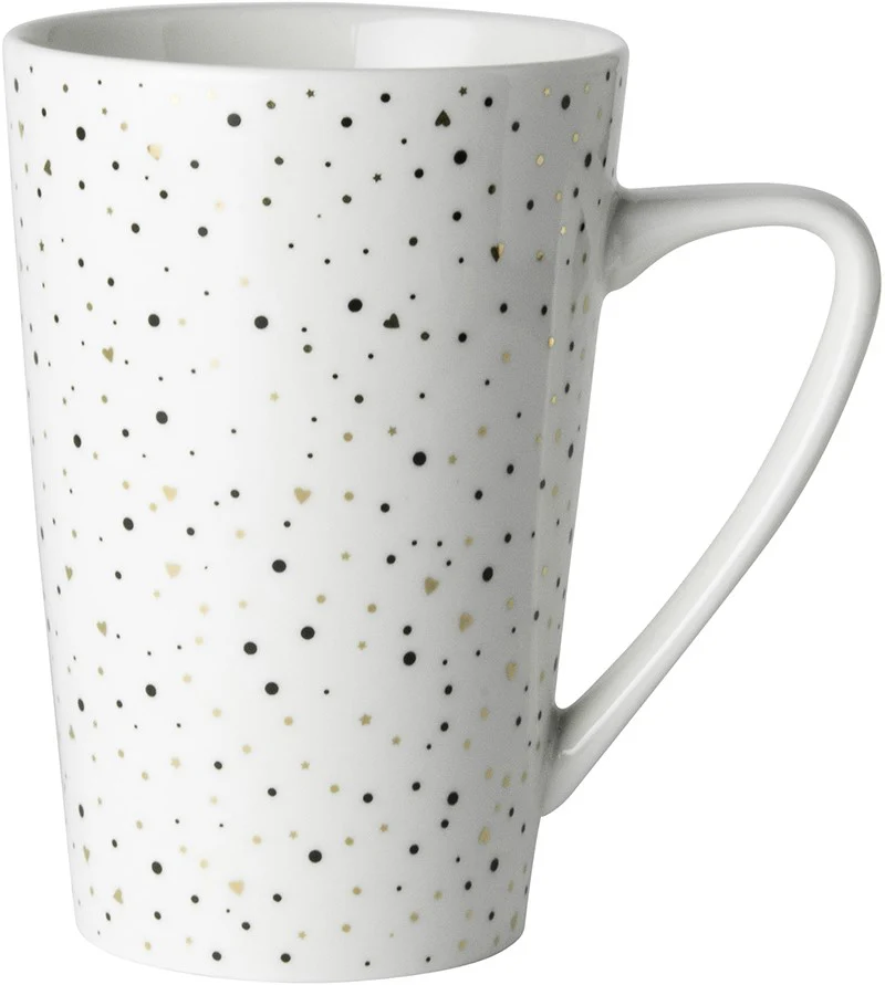 Bliss Beker XL Wit Glitter 43 cl. Bliss Beker XL Wit Glitter 43 cl.