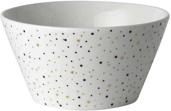 Bliss Kom 10 cm Wit Glitter
