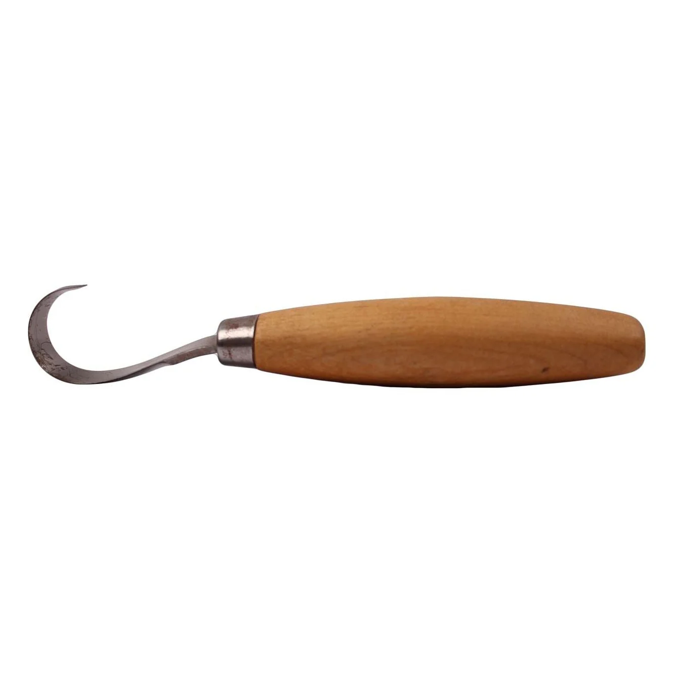 W-SELECTED® boomchirurgen-mes in met gekromd lemmet en cilindervormig houten heft W-SELECTED® boomchirurgen-mes in met gekromd lemmet en cilindervormig houten heft