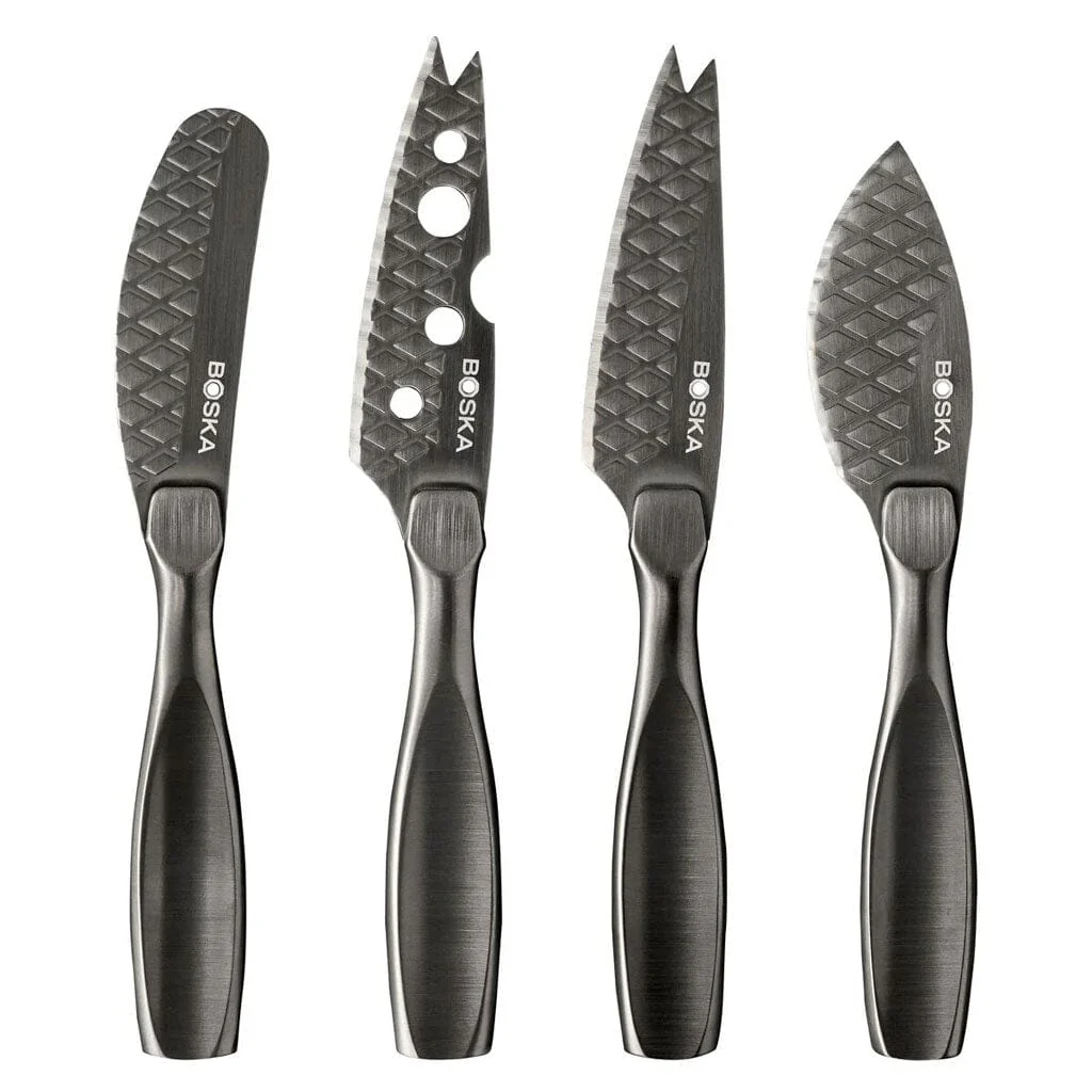 Boska – Cheese Knife Set Monaco+ Small Dark