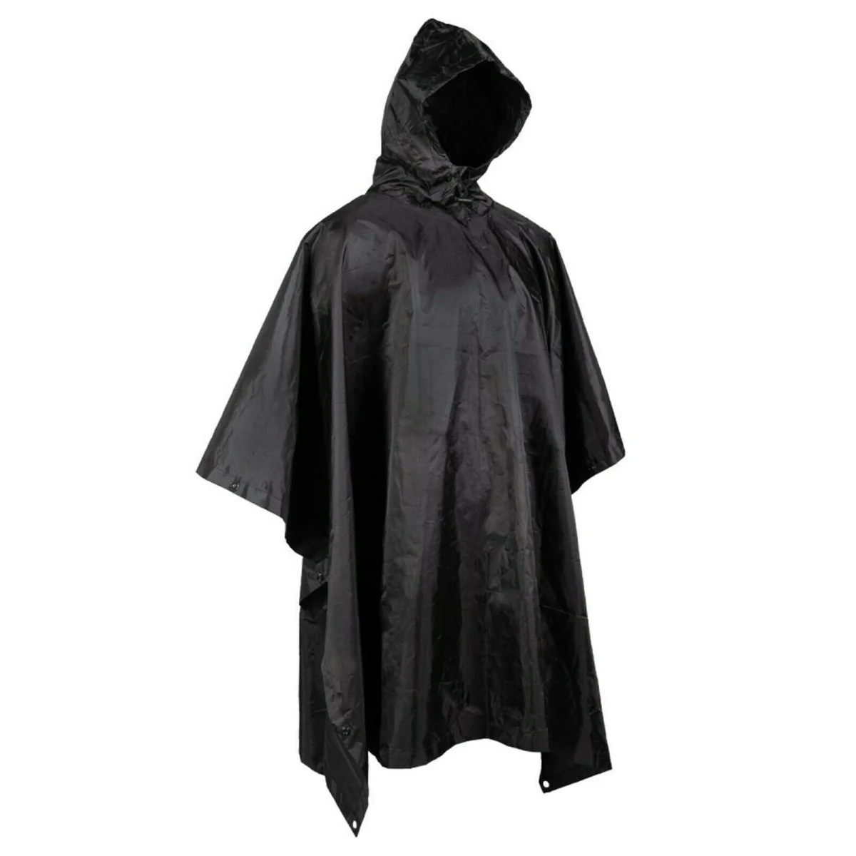 Merk leger stijl waterdichte regen ripstop poncho cape militair zwart