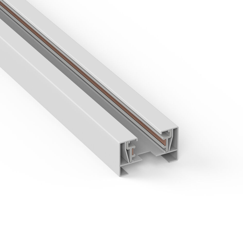 1-Fase Spanningsrail – 100cm – Wit
