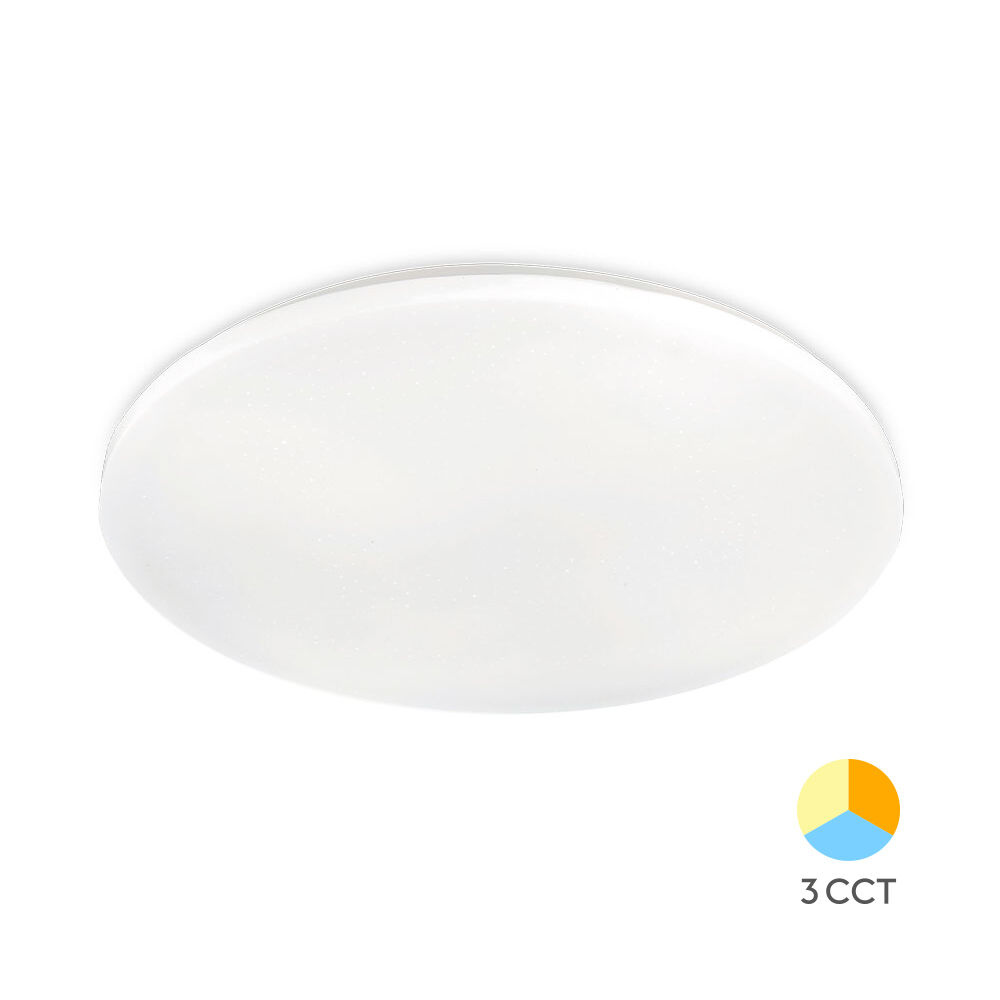 Braytron Jade LED Plafondlamp 24W 3in1 Wit