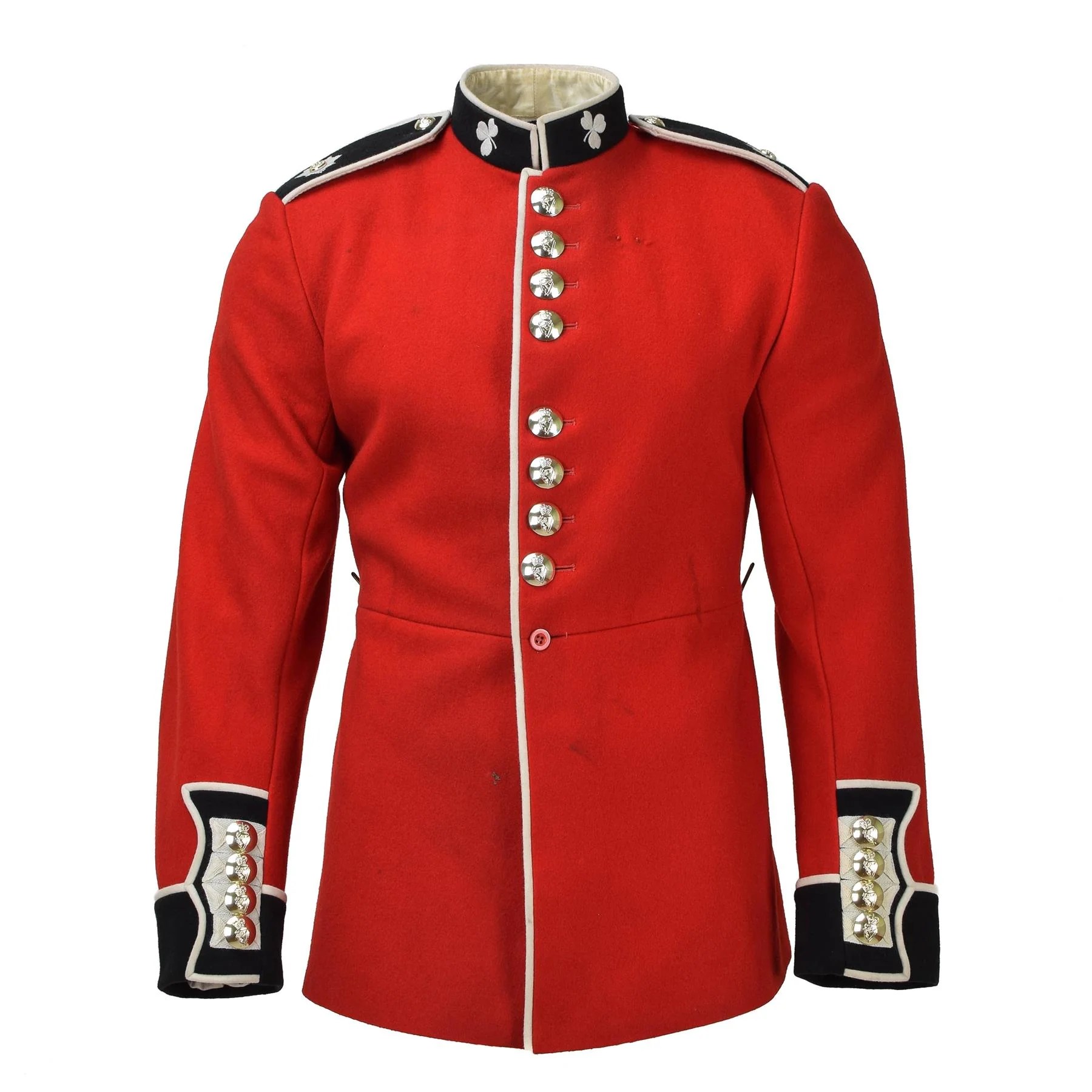 Echte Britse legerjas uniform tuniek rode jurk scharlaken bewakers cavalerie