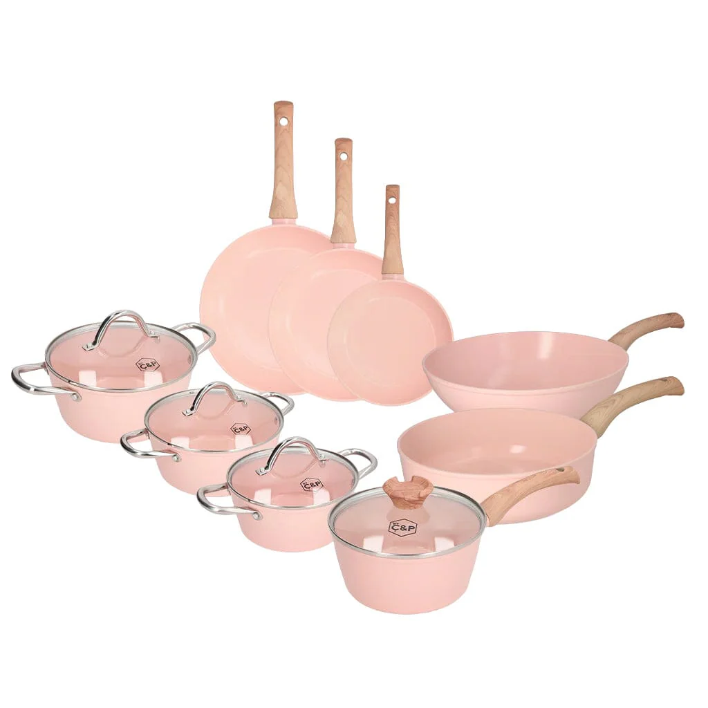 Cook & Pan – Blush Pan Set 9-piece