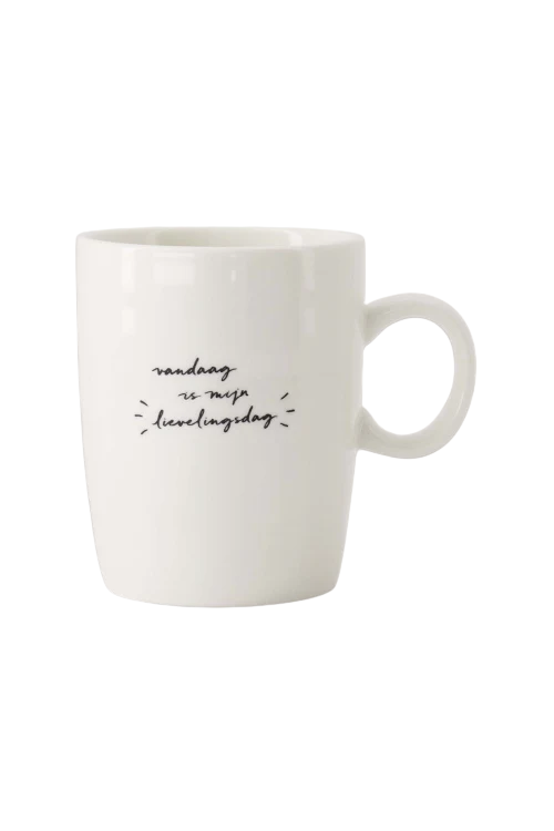 Zusss | Theemok lievelingsdag wit / zwart