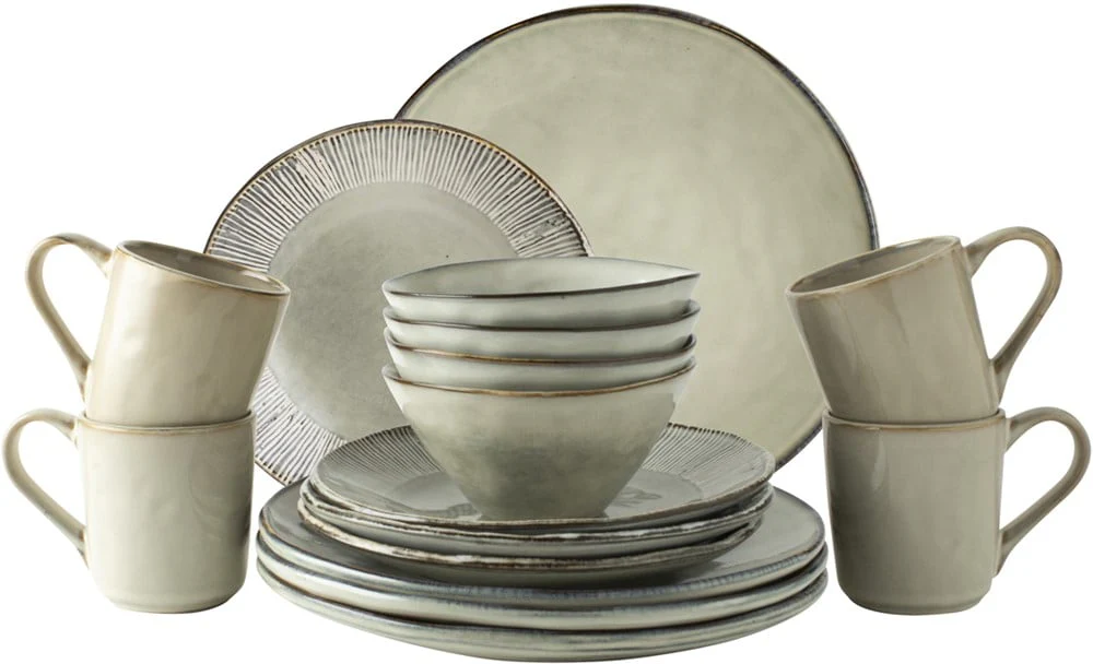 Dutch Rose Giftset 16 Delig Servies Creme