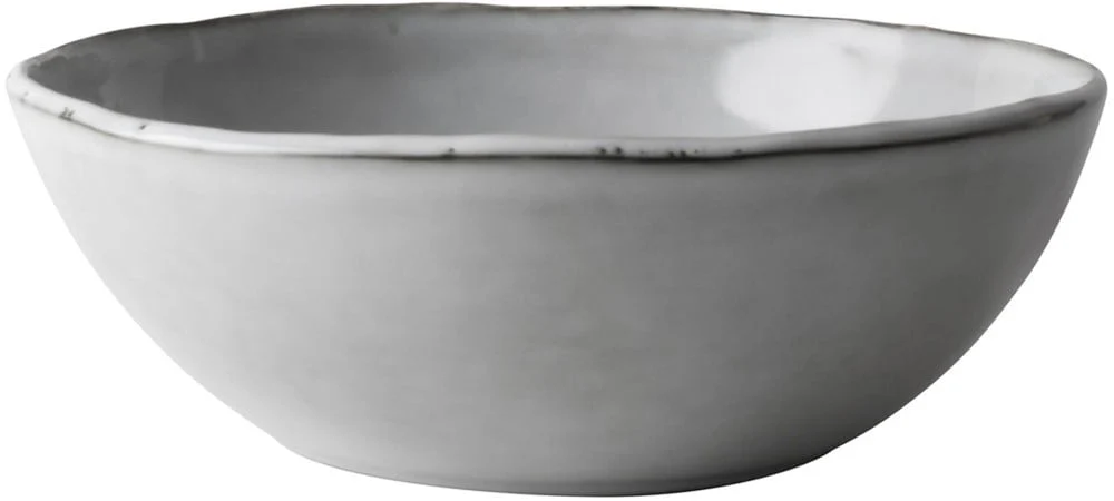 Dutch Rose Schaal 23 cm Licht Grijs