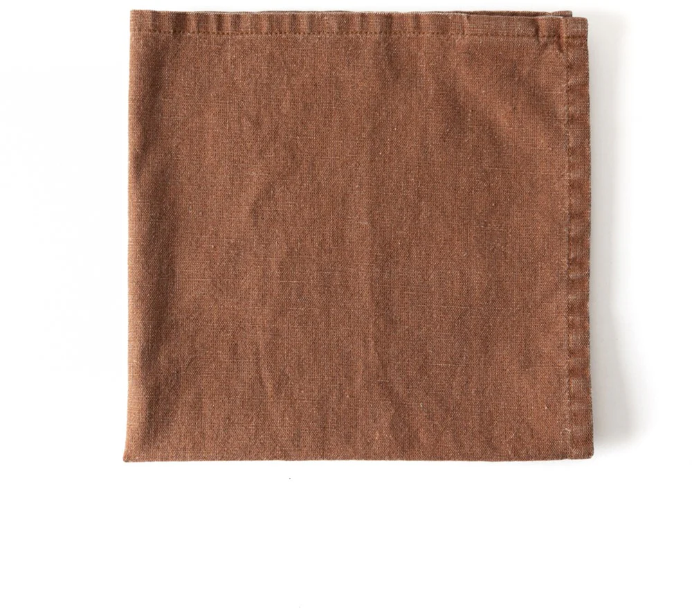 Dutch Rose Servet 45×45 cm terracotta
