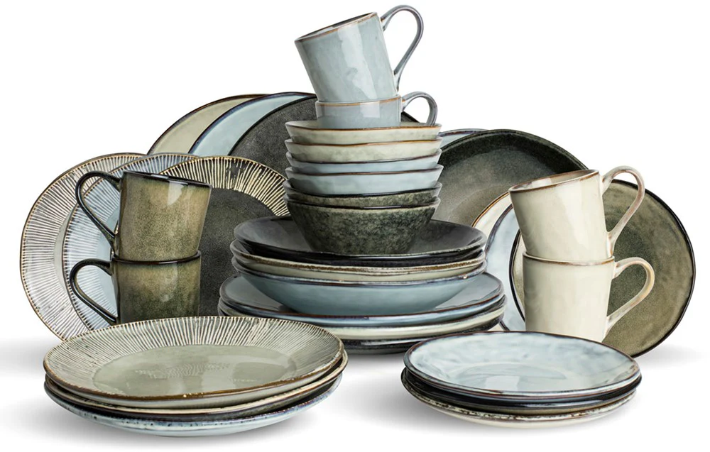 Dutch Rose Set 36 Delig Servies Assorti