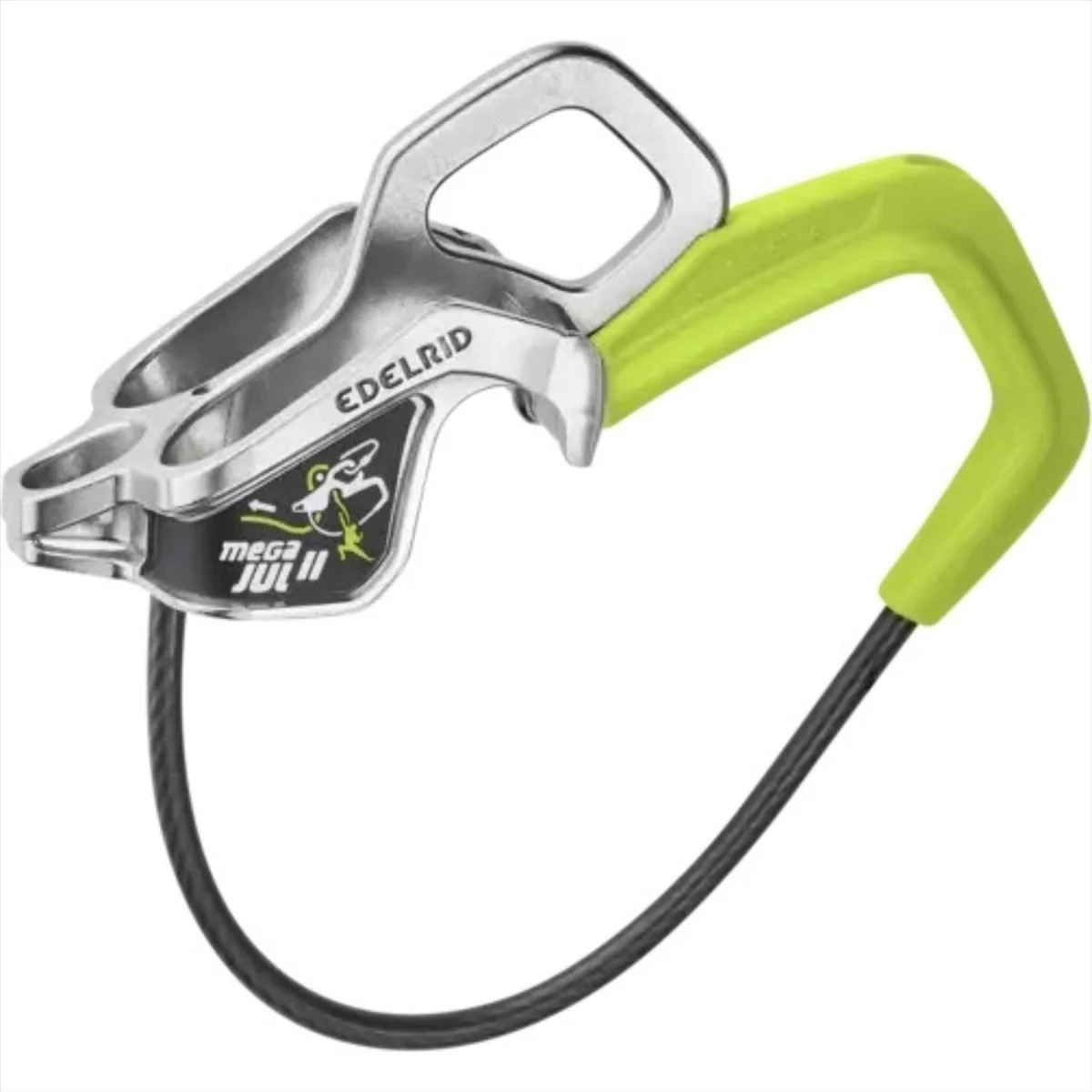 Edelrid Mega Jul Zekeringsapparaat Automatisch buisondersteund remmen Klimmen Abseilen