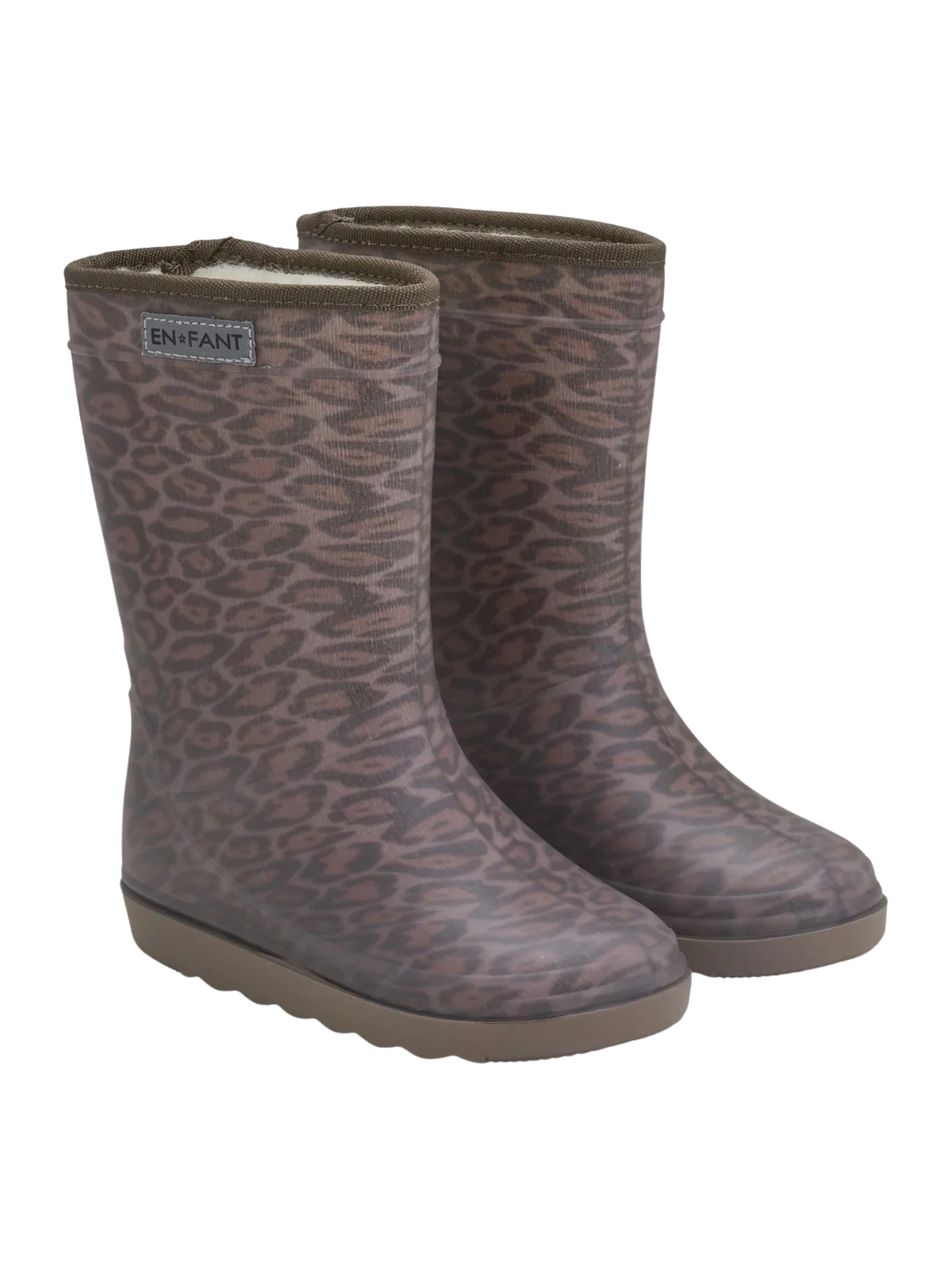 Enfant | Thermo boots Leopard pine bark