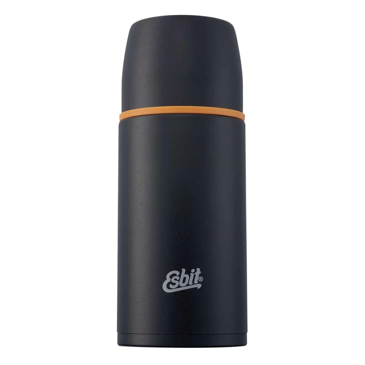 Esbit Brand Roestvrij vacuüm kolf 750 ml zwart 12 uur warmtebewaring extra mok