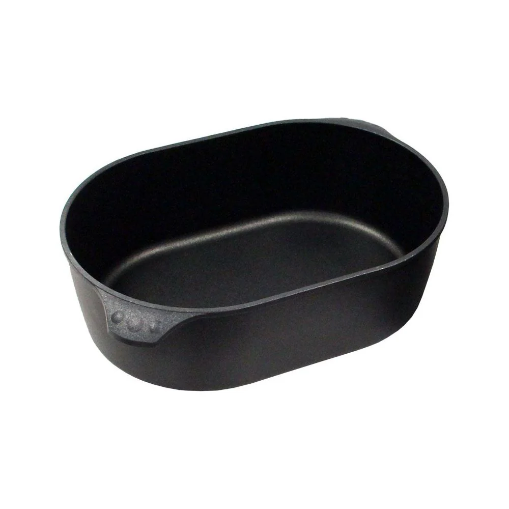 EUROLUX braadschaal L40xB27xH13cm flex-inductie / combizone Bosch, Miele en Siemens Compatible