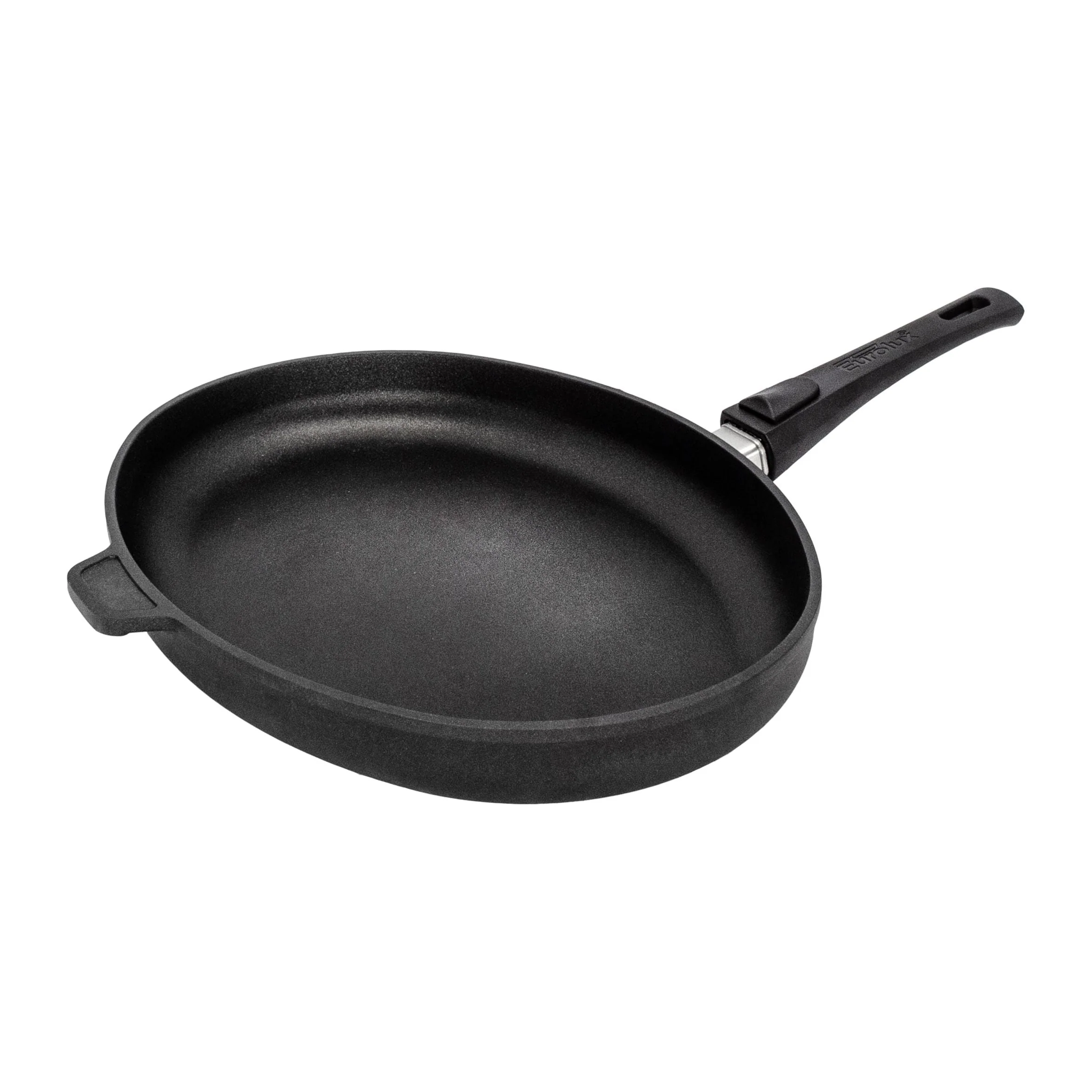 EUROLUX Vispan met afneembare steel ovaal 38x28cm flex-inductie / combizone Bosch, Miele en Siemens Compatible