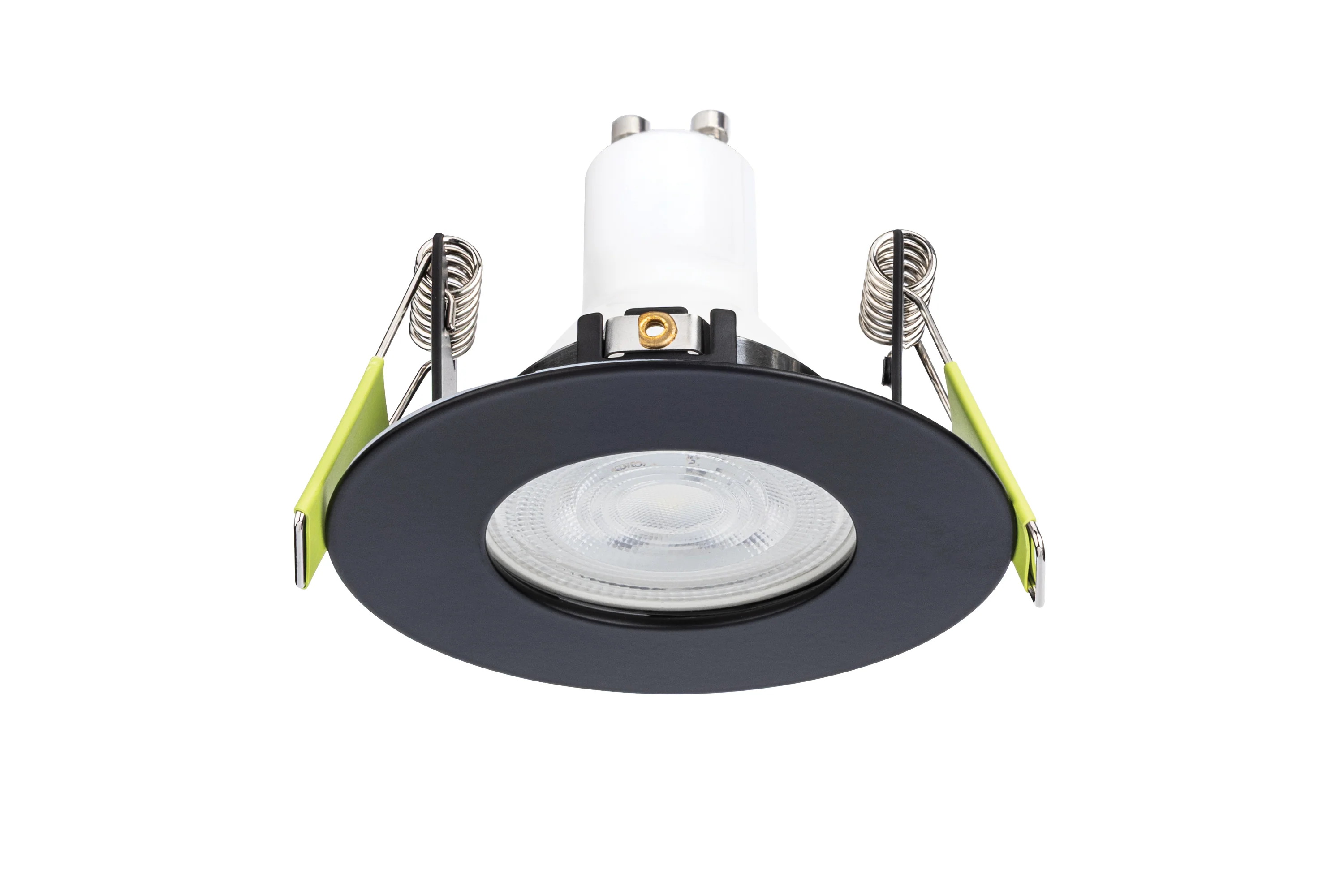Dimbare IP65 LED inbouwspot – Bari – Mat Zwart – Brandwerend