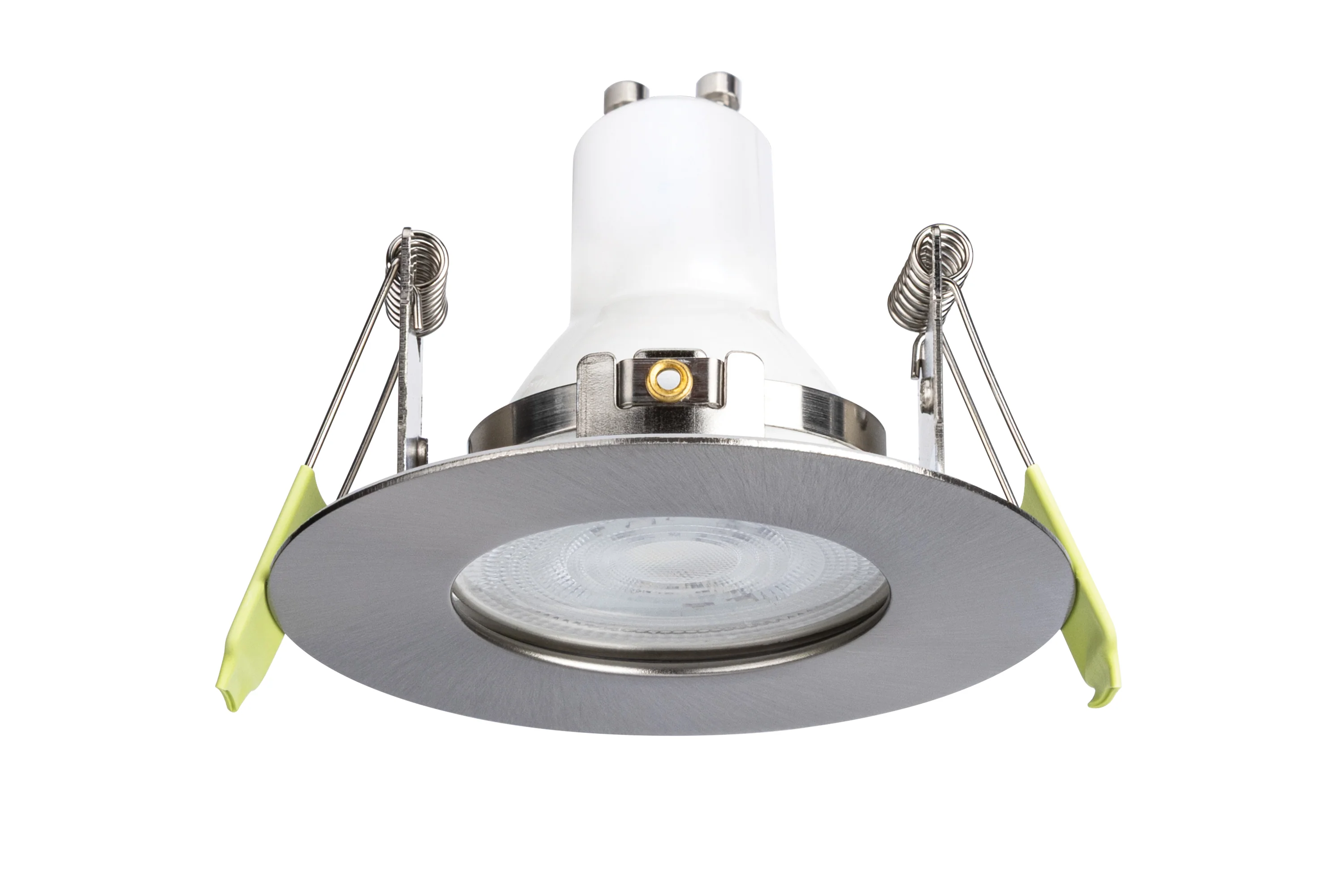 Dimbare IP65 LED inbouwspot – Baris- RVS – Brandwerend
