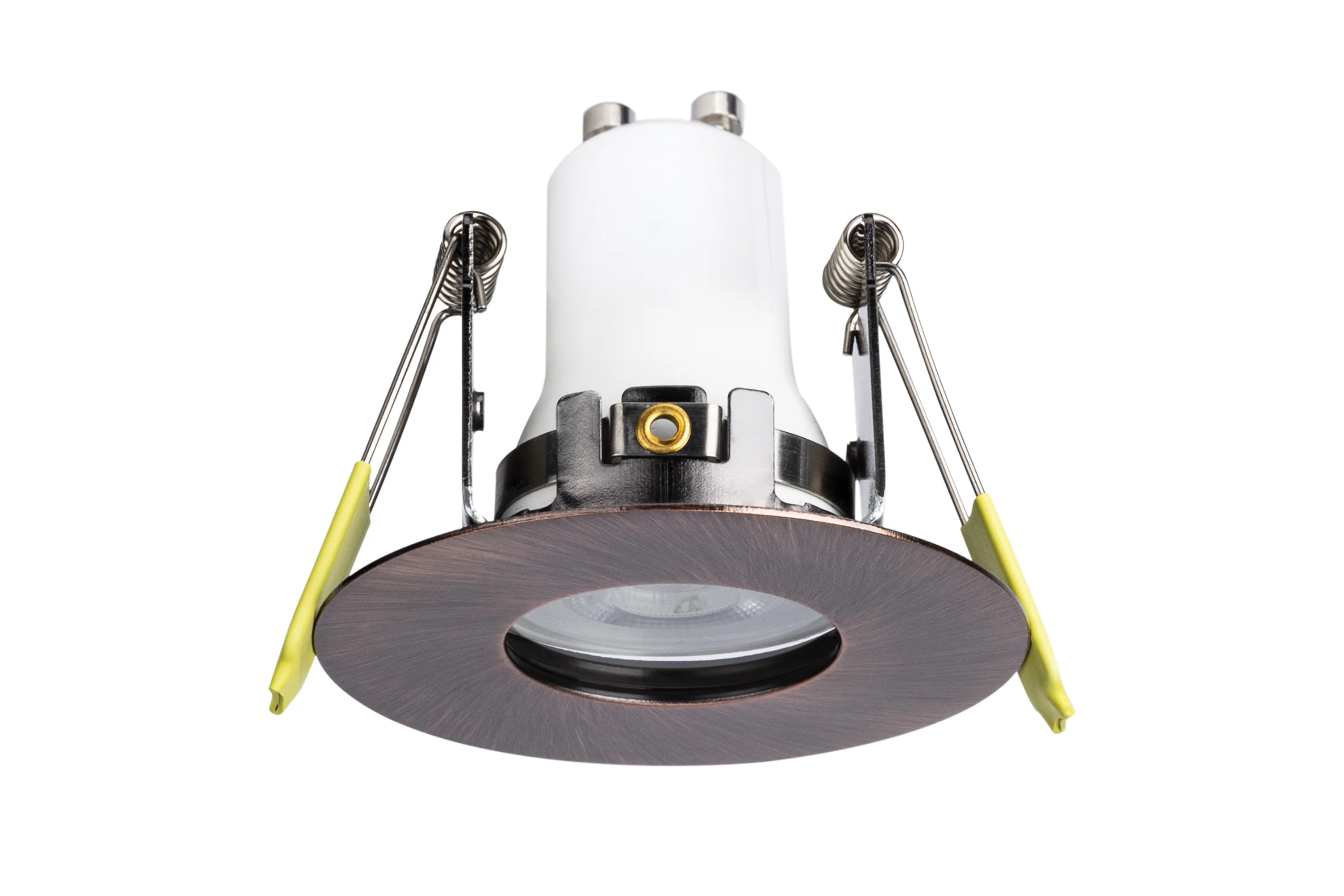 Brandwerende GU10 armatuur mini – Hola – Koper – 45/55MM Zaagmaat – IP65 Waterdicht
