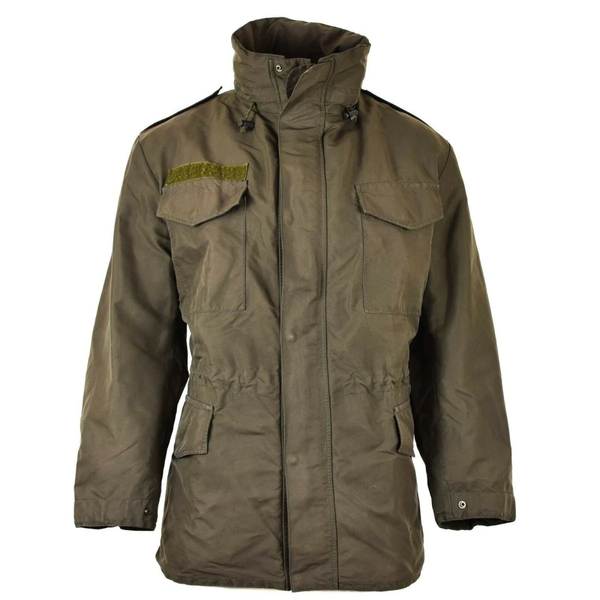 Echt Oostenrijkse legergevecht M65 Jacket Goretex Military Olive Parka Waterdicht