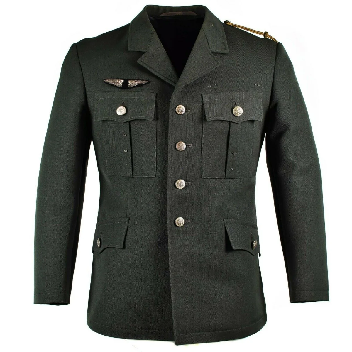 Echt Oostenrijkse legeruniform formeel jasje grijs militair probleem