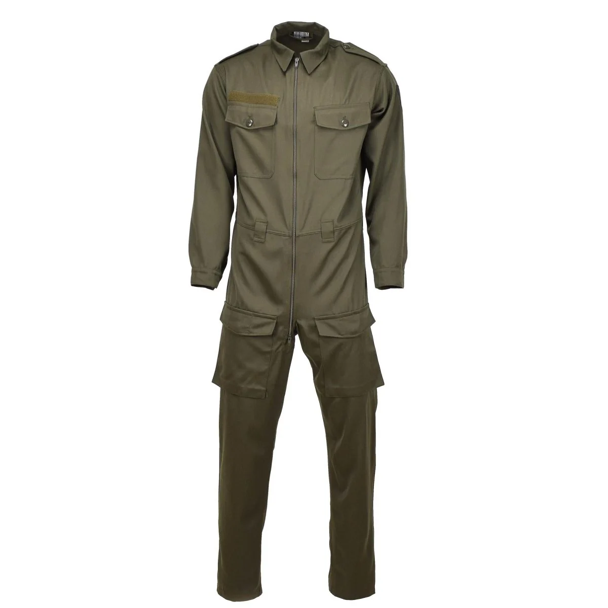 Echte Oostenrijkse militaire monteur Coverall Tanker Werkkleding Jumpsuit Olive Nieuw
