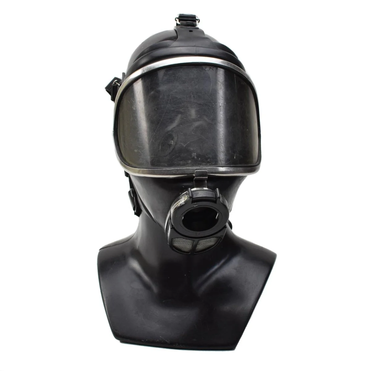 Echte drager panorama nova face mask firefighter gas volledige masker zwart