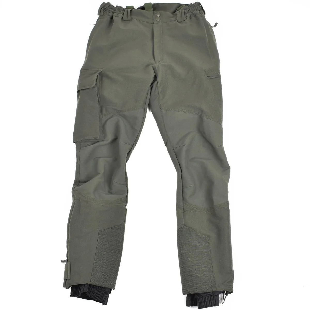 Echt Frans leger Alpine O.D broek met enkelbescherming en bretels nieuw