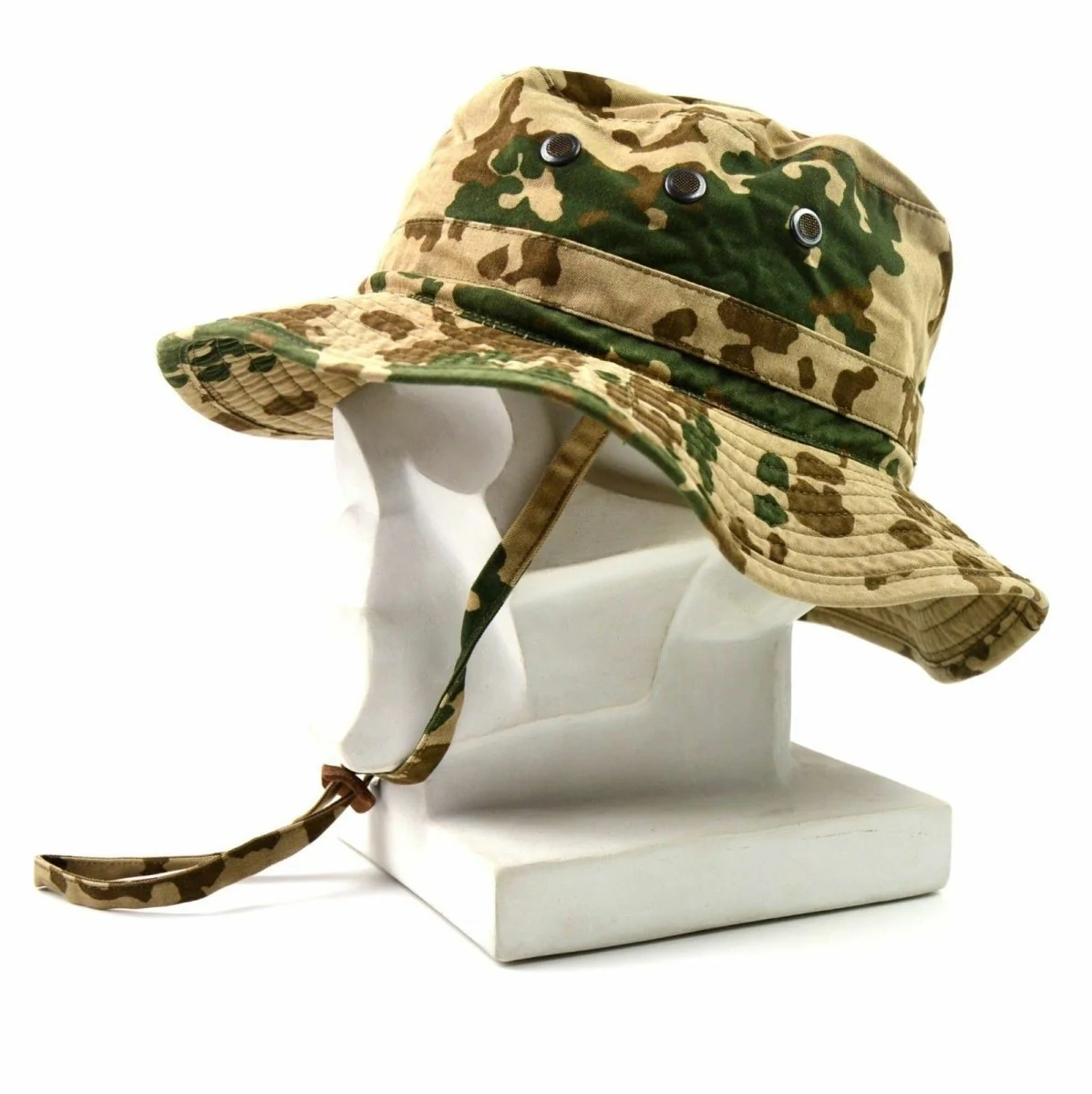 Echte originele Duitse Leger Boonie Hat Desert Field Tactical Military Cap Men’s