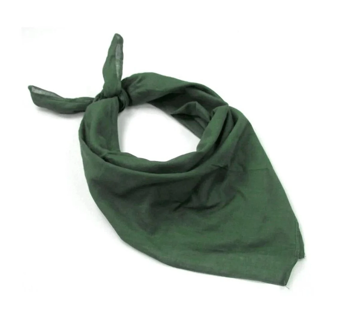 Echt Zweedse Army Bandana sjaal olijfgroen lichtgewicht ademend 80x80cm