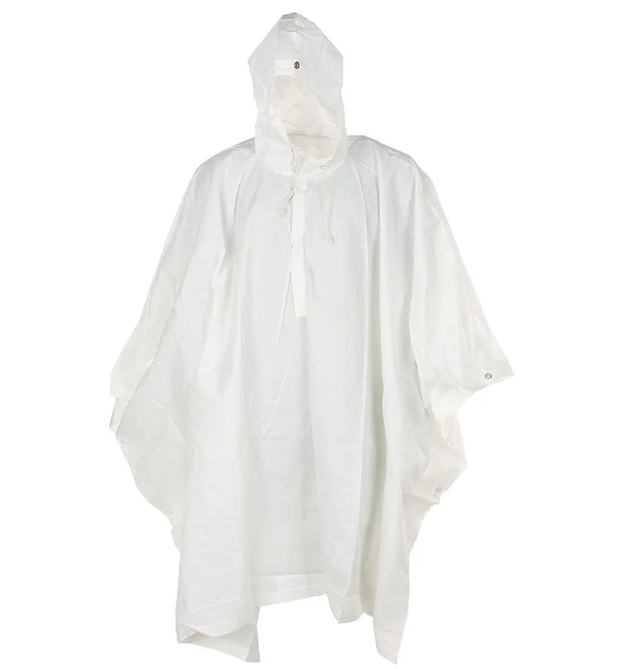 Echt Zwitserse leger witte camouflage poncho cape cape winter camo militair nieuw