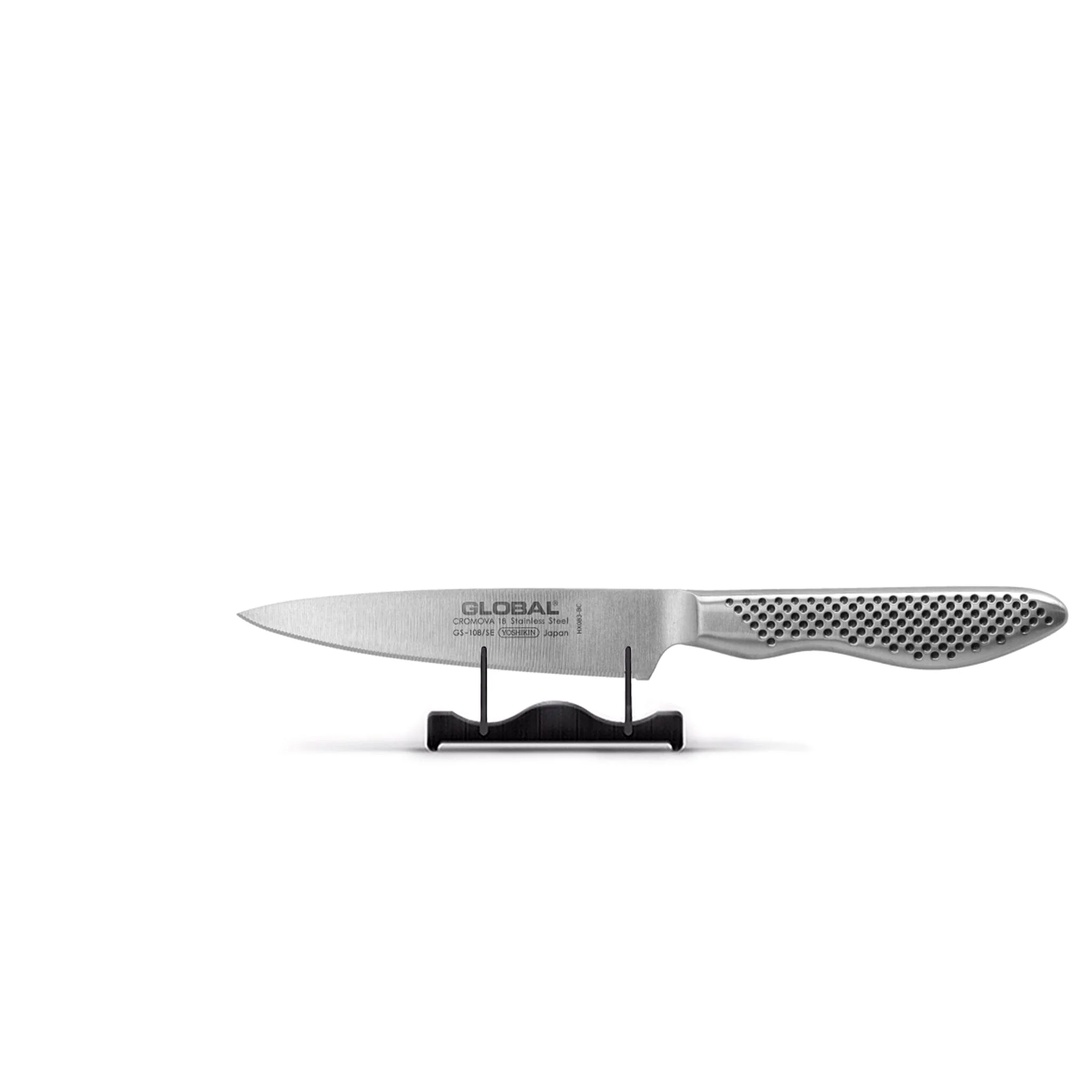 Global – GS108SE Fine serrated knife 11.5 cm