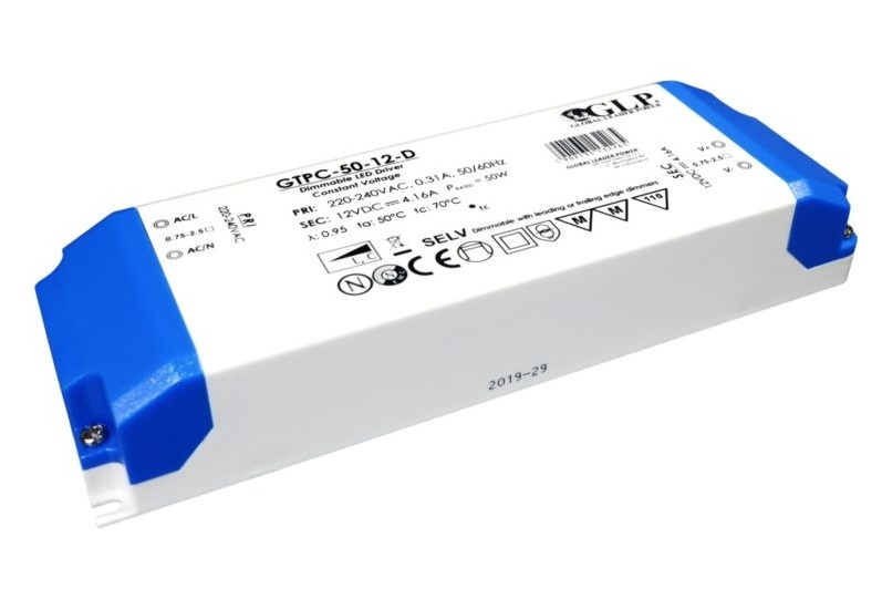 LED voedingsadapter dimbaar – 12V 50W 4.16A – geschikt voor 12V LED-verlichting