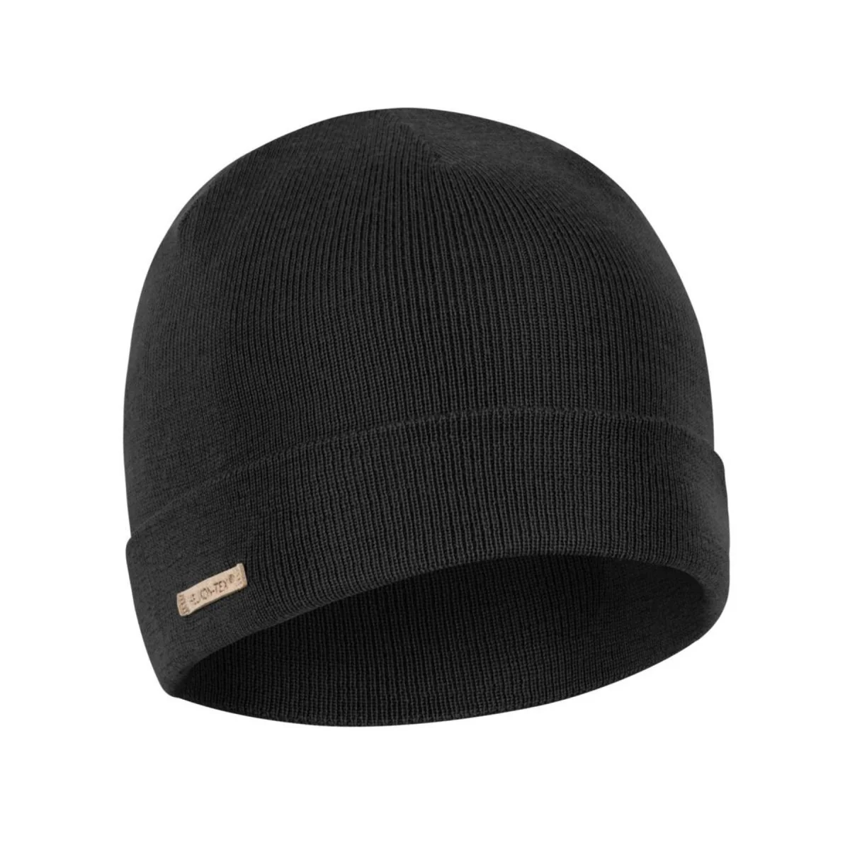 Helikon-Tex Wintermuts Cap Ademend Dubbellaags Merino Gebreid Zwart