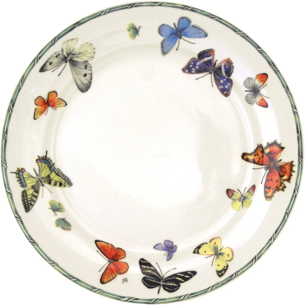 Janneke Brinkman Vlinders Bord 25,5 cm