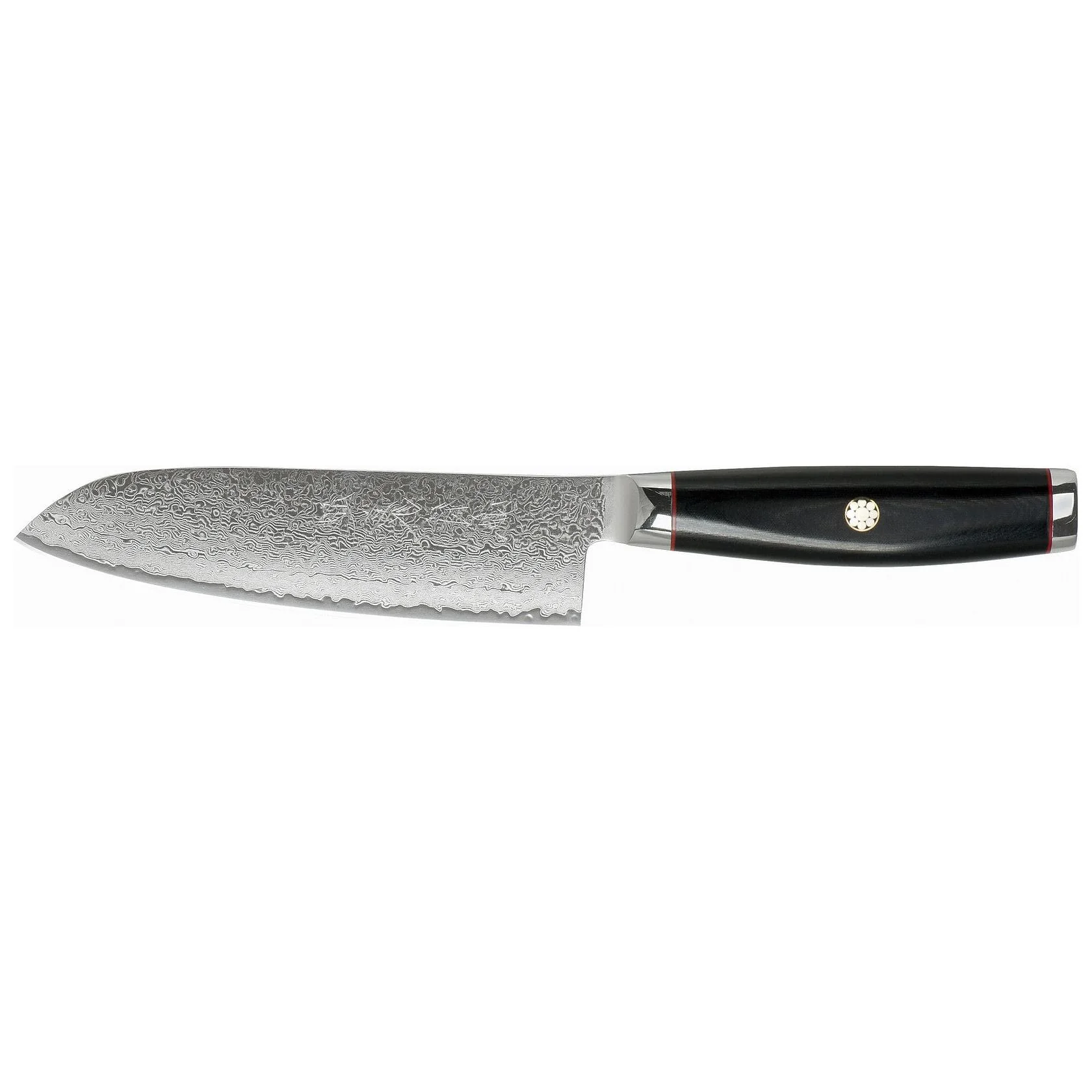 YAXELL SUPER GOU Ypsilon Santoku 16,5cm 193 laags RVS damast staal micarta heft YAXELL SUPER GOU Ypsilon Santoku 16,5cm 193 laags RVS damast staal micarta heft