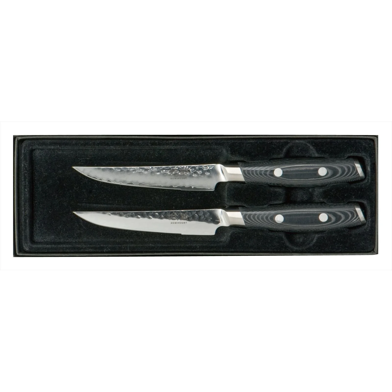Japans Yaxell TSUCHIMON Steakmessen set 2-delig