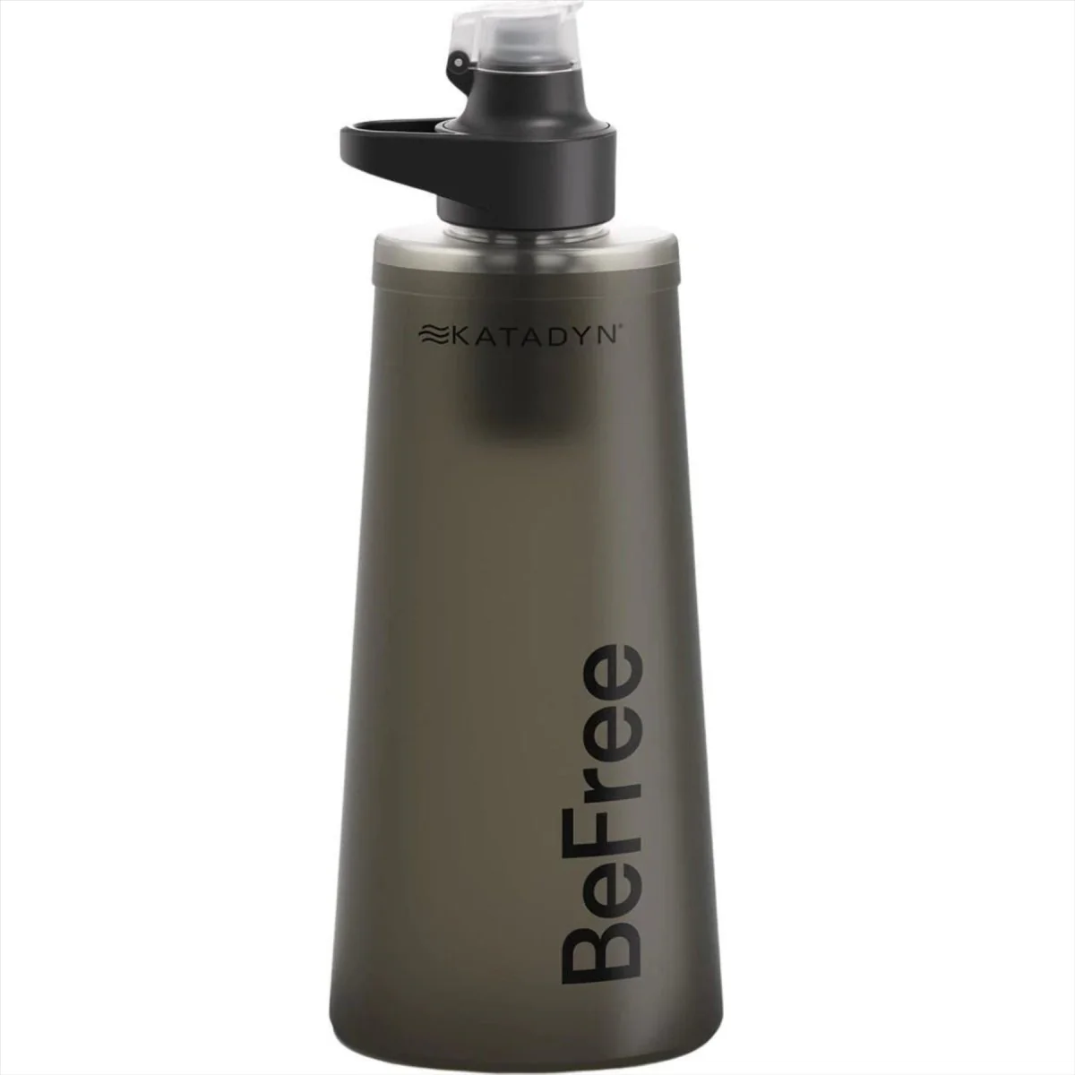 Katadyn BeFree AC 1L waterfilter opvouwbare fles EZ Clean Technology zwart