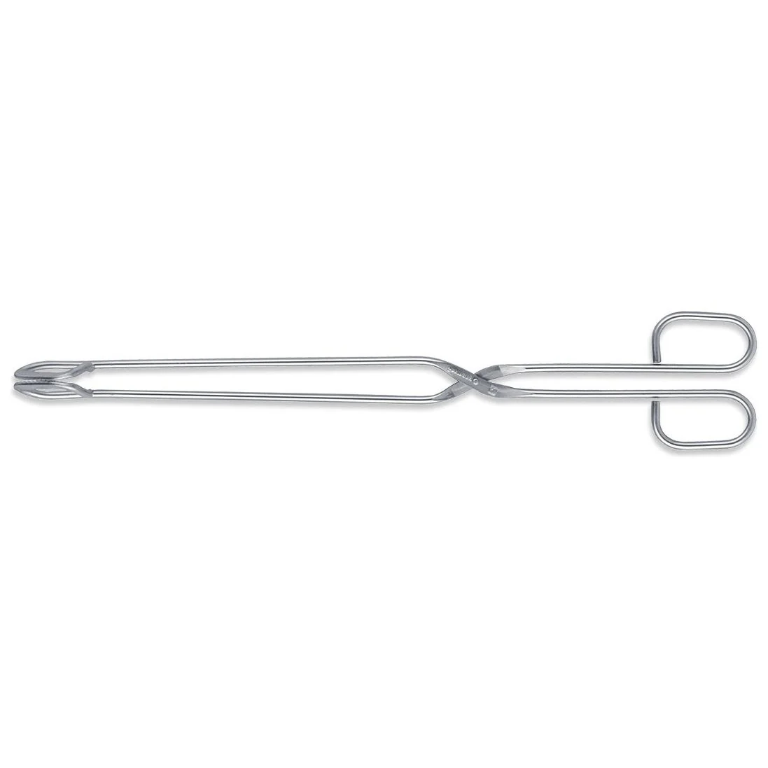 TRIANGLE roestvrijstalen BBQ – grill – keukentang schaarmodel lengte 38cm