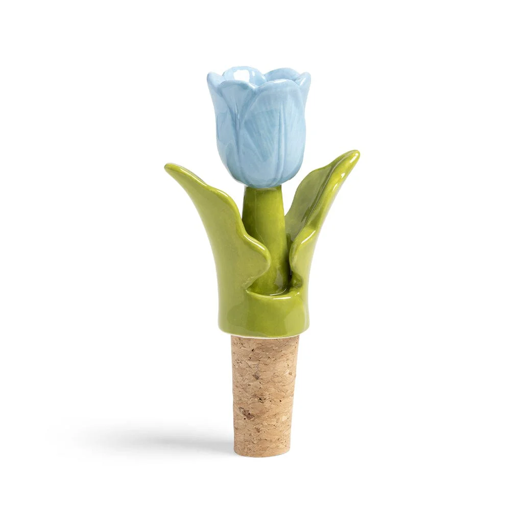&Klevering – Bottle stopper tulip blue