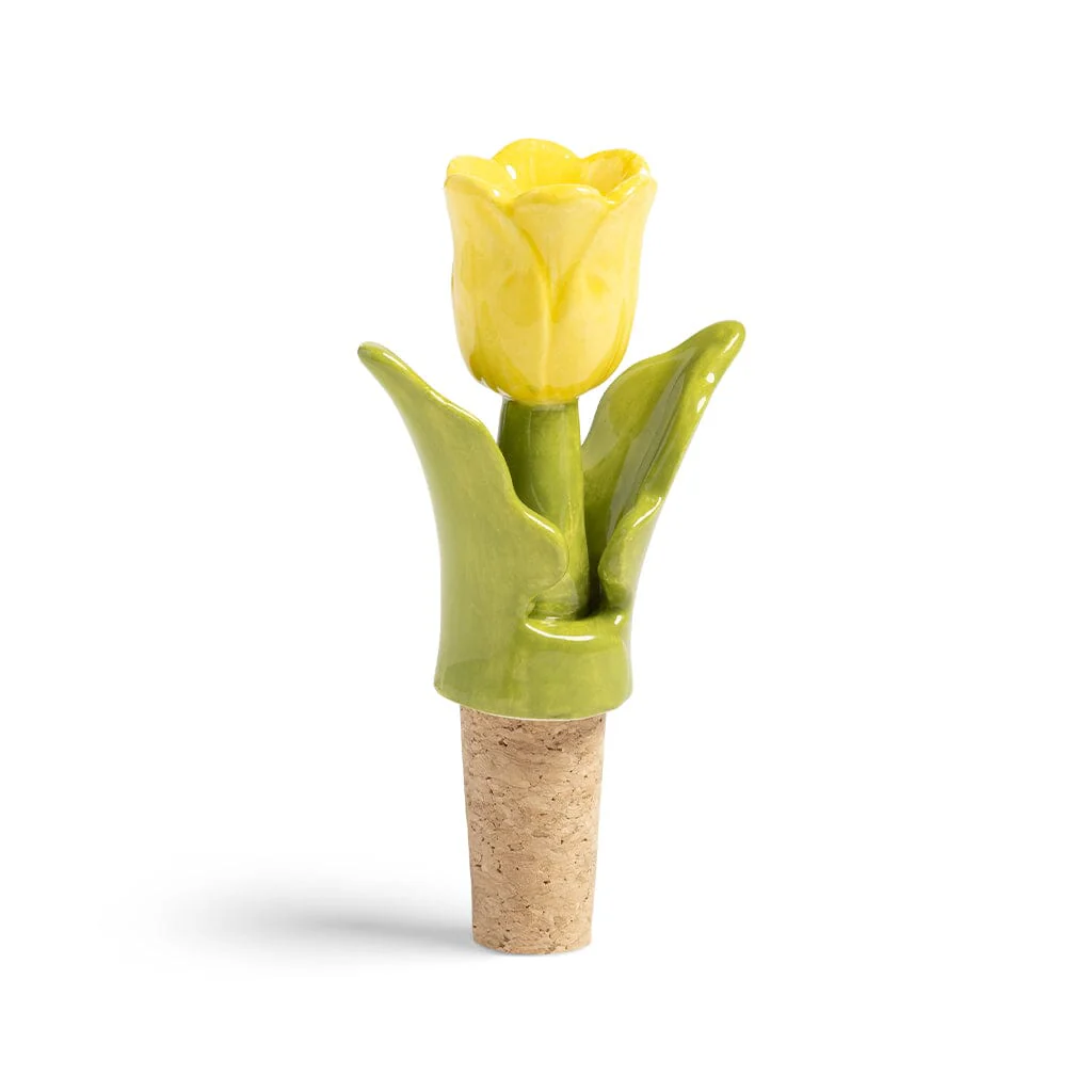 &Klevering – Bottle stopper tulip yellow
