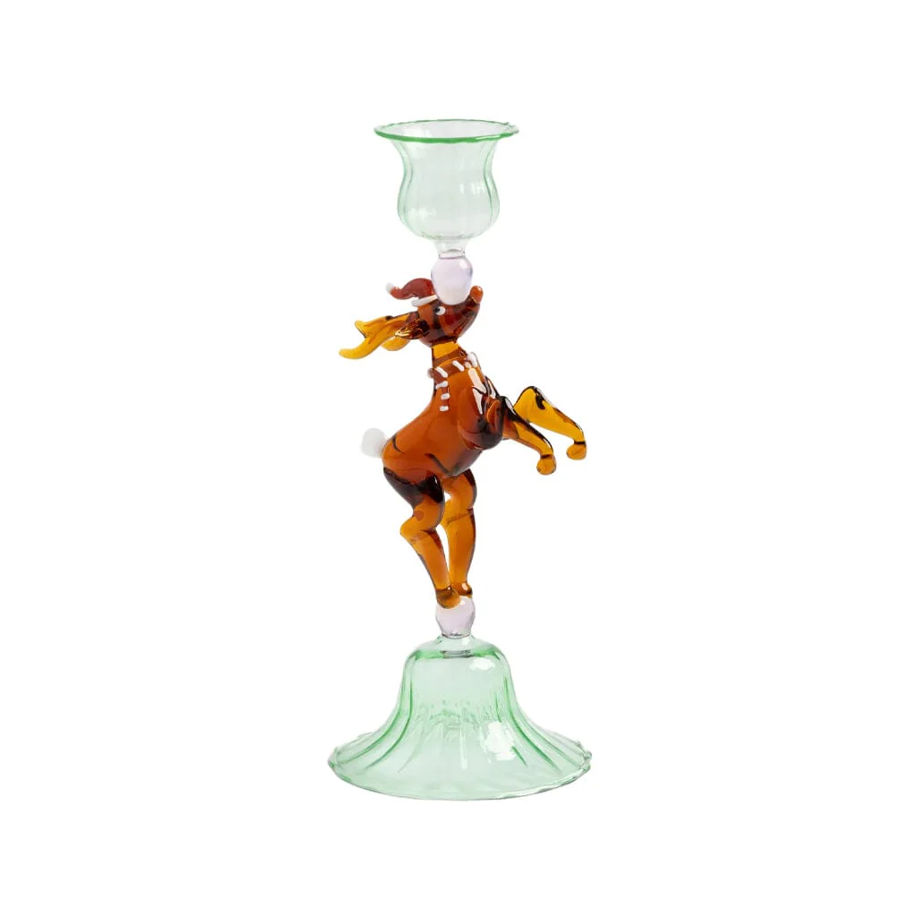 &Klevering – Reindeer Candlestick