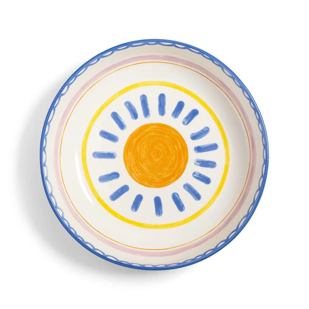 &Klevering – Salad bowl boavista blue