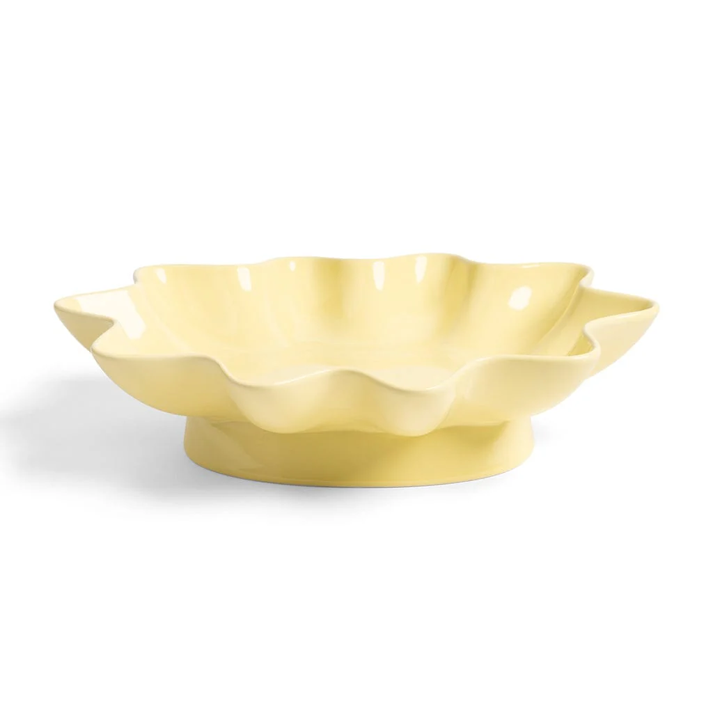&Klevering – Sun Bowl – Oval – Butter Yellow