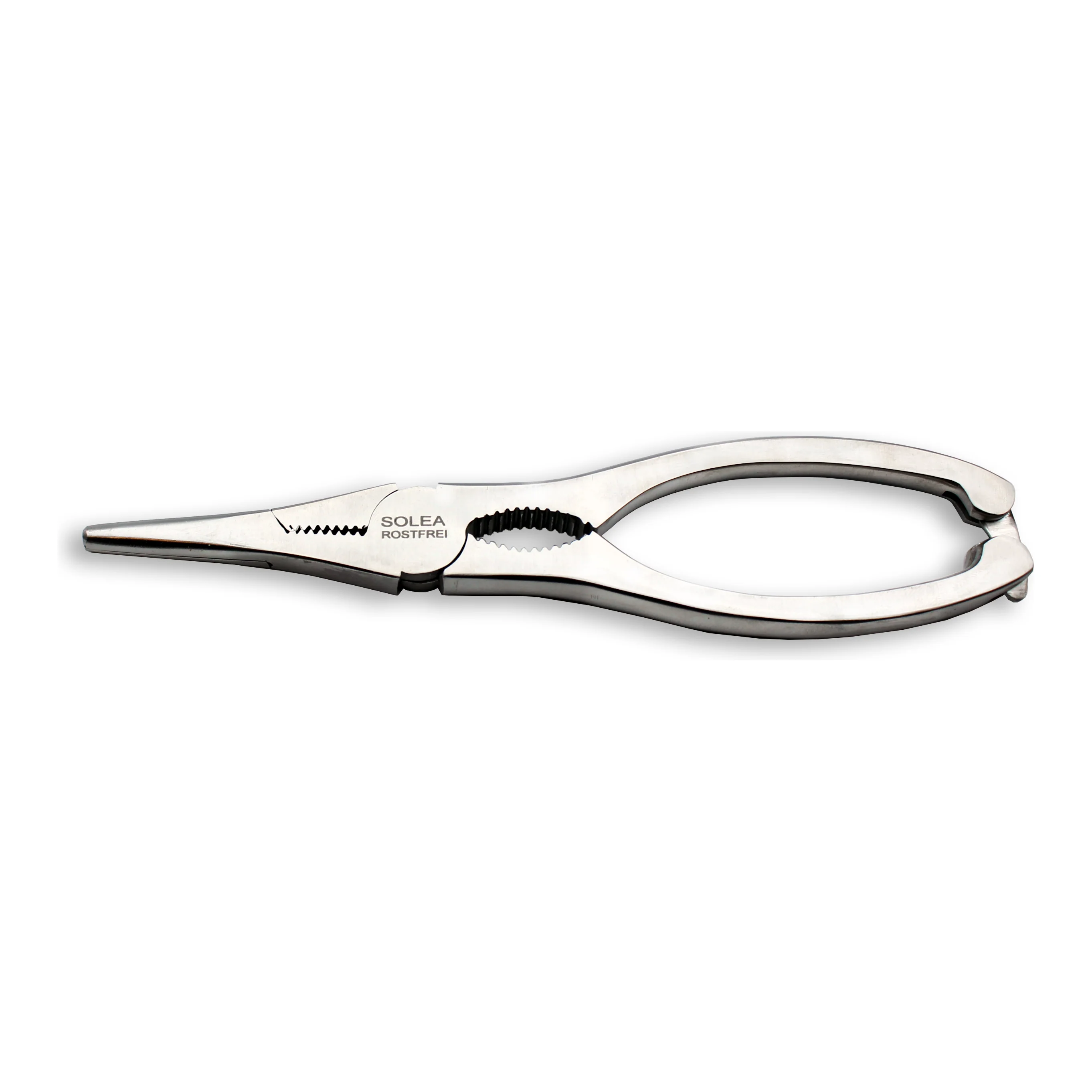 SOLEA professionele roestvrijstalen kreeften- krabben- tang/schaar/kraker Lengte 18,5cm