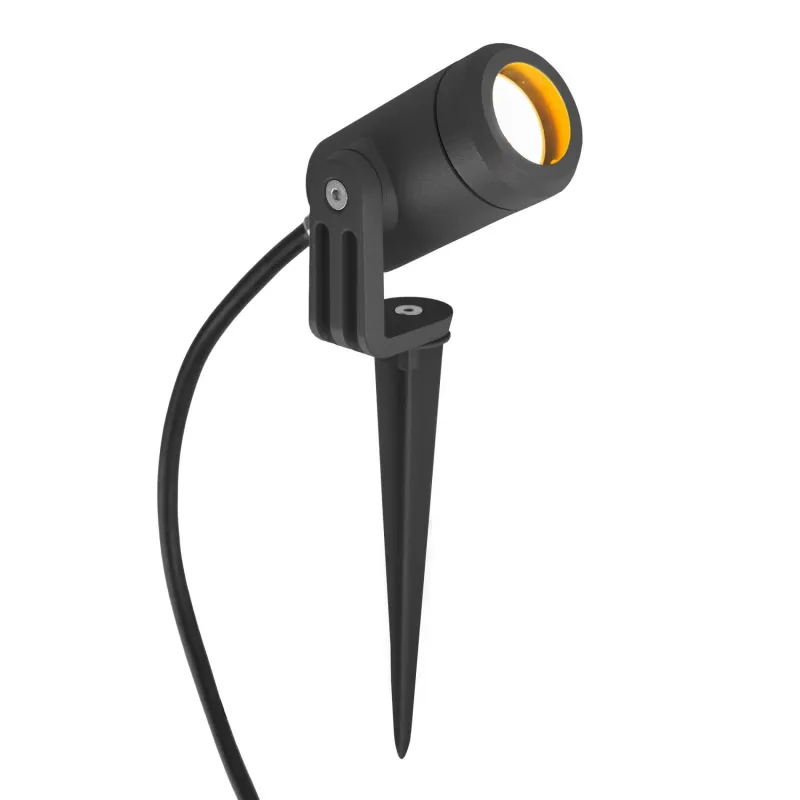 LED Grondspot LED-Spike GU10 Zwart