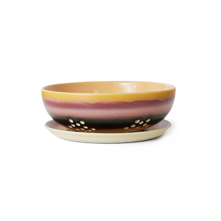 HK Living | 70’s servies berry bowl Sunset